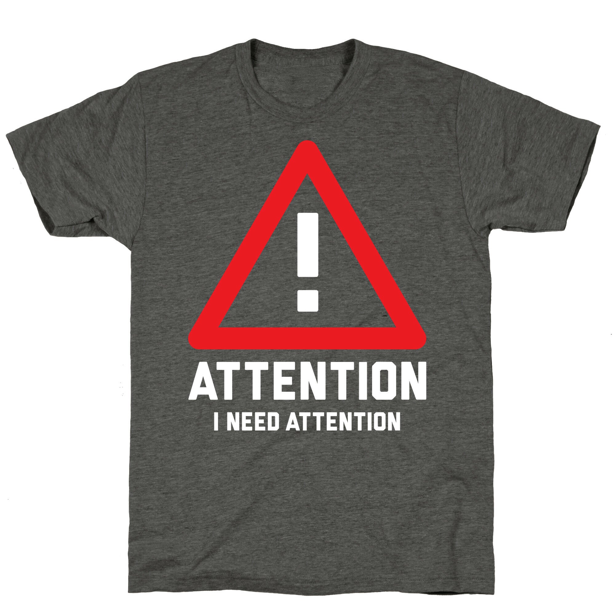 Attention Unisex Triblend Tee